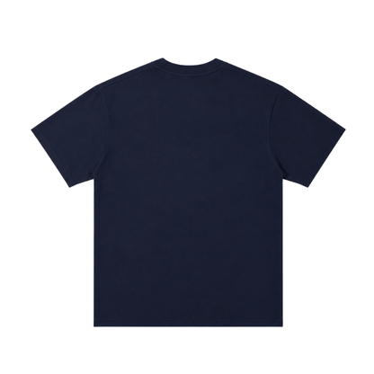 "CHAV" TEE - NAVY BLUE