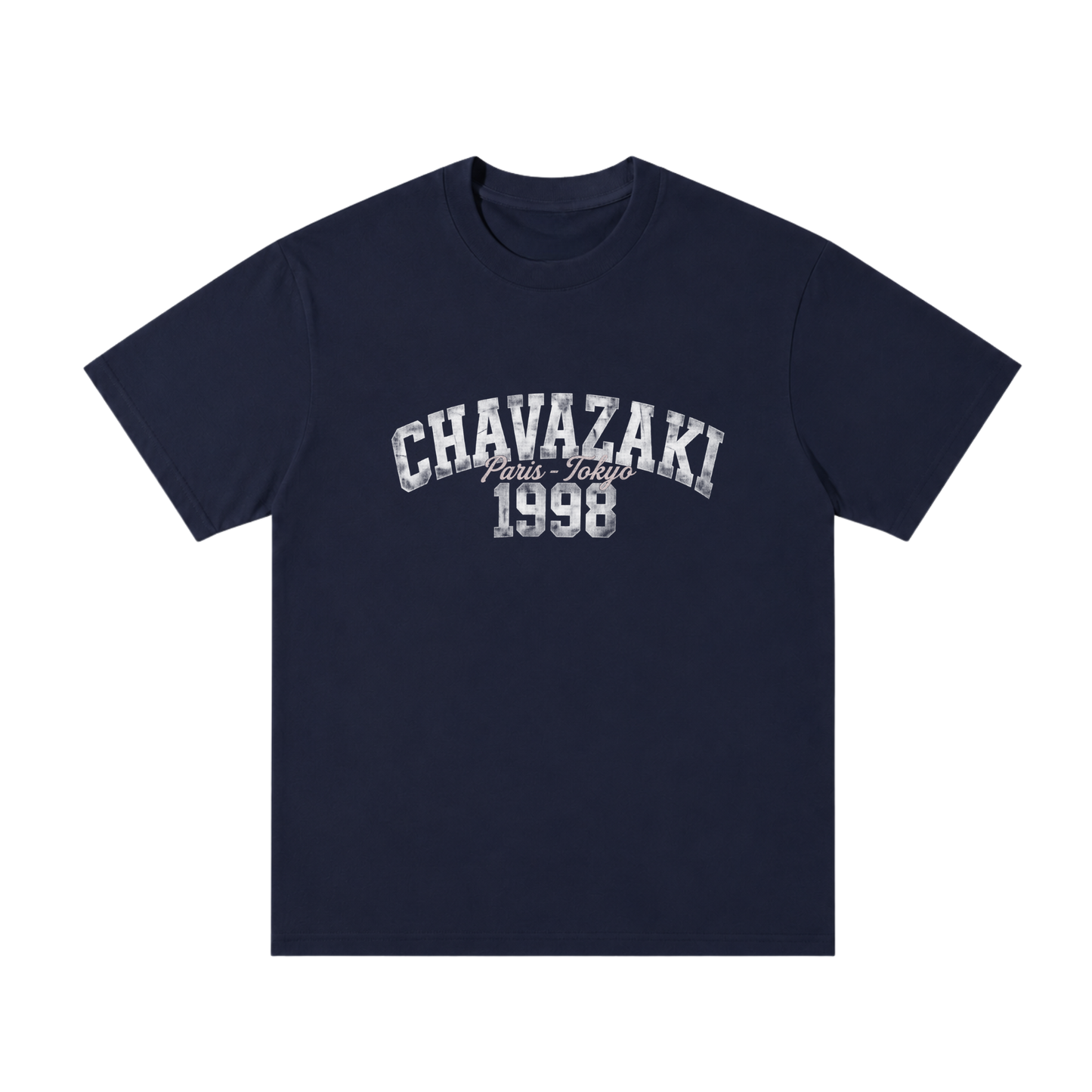 PARIS TO TOKYO TEE - NAVY