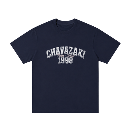 PARIS TO TOKYO TEE - NAVY